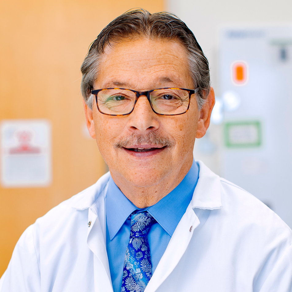 Portrait of Dr. Donald Kohn in lab coat